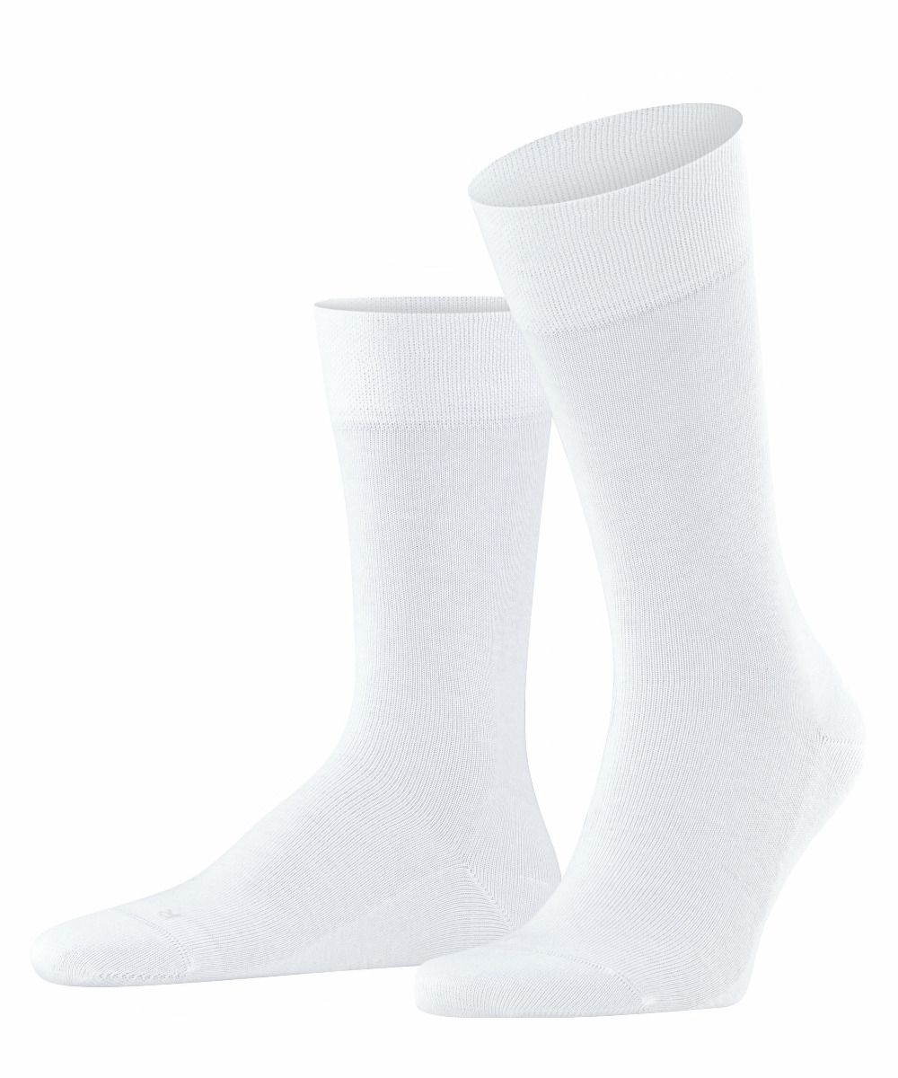 Aanval Sluier premie Falke London Sensitive wit naadloze sokken